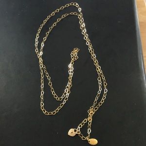 Tutti Frutti link long chain necklace